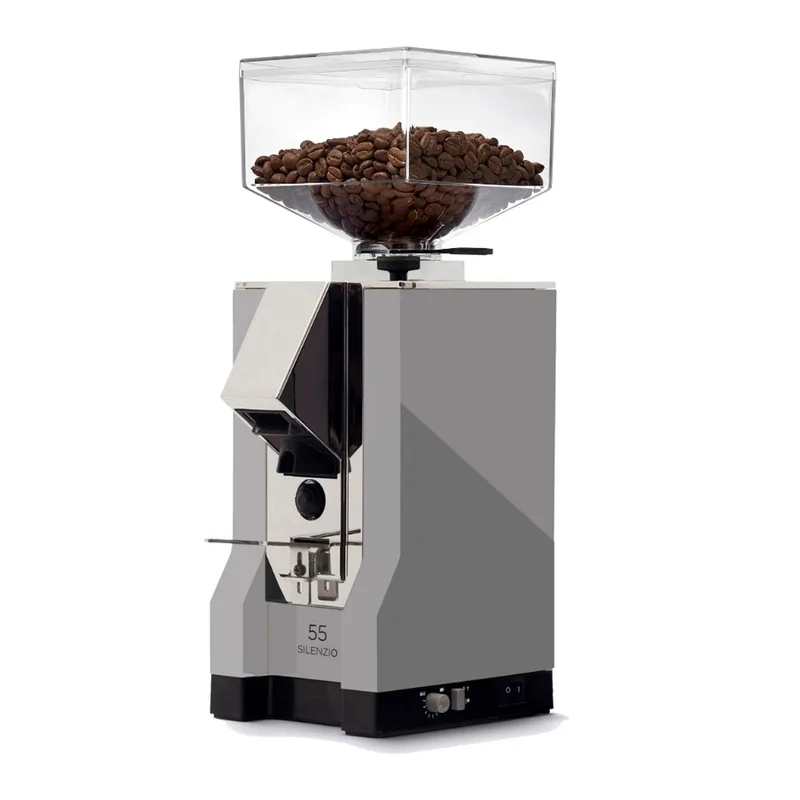 Eureka Mignon Silenzio 55 grinder, Grey - 16CR finish