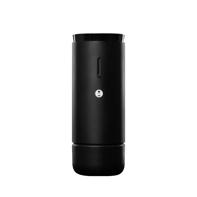 TIMEMORE Whirly 01S portable electric grinder, front view on white background