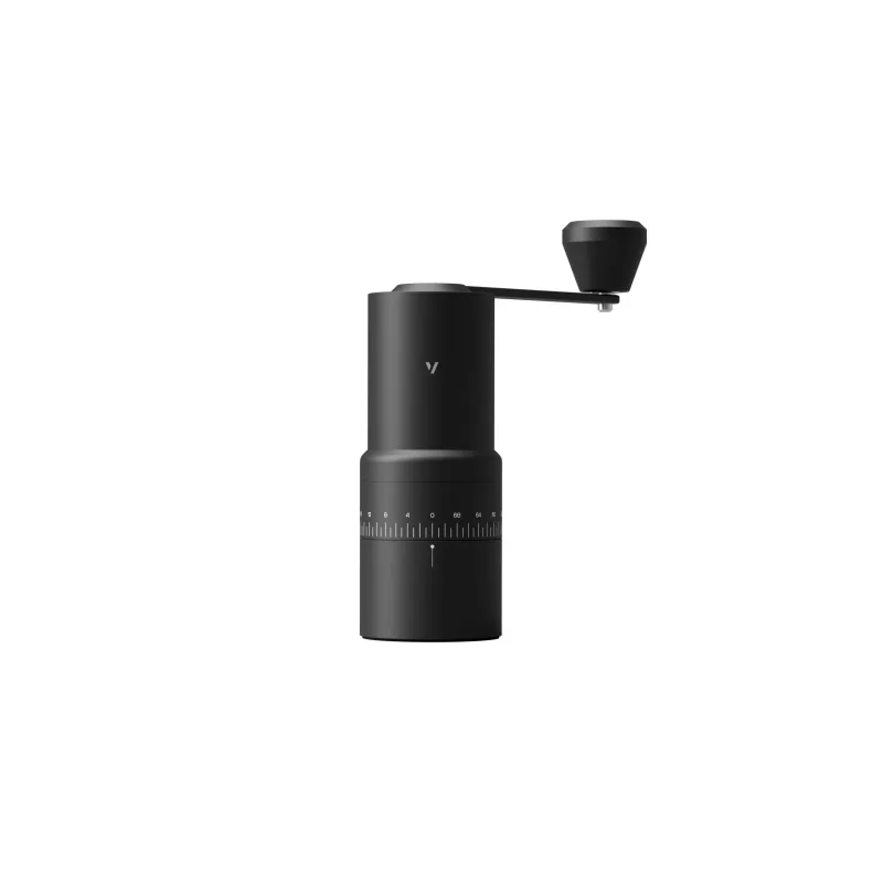 Varia EVO Hand Grinder in Black, official product image on a white background